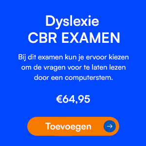 Dyslexie CBR examen +€64,95